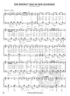 Wirtshausmusik für Akkordeon 23 