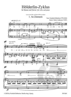 Hölderlin-Zyklus von Moritz Laßmann 