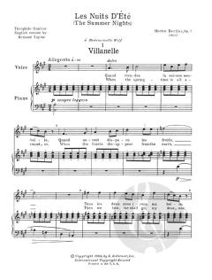 Les Nuits D'Ete von Hector Berlioz 