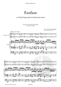 Fanfare von Jacques-Nicolas Lemmens 