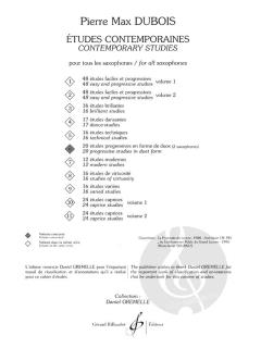 20 Etudes Progressives en Forme de Duos von Pierre Max Dubois 