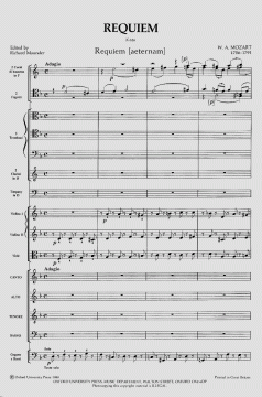 Requiem KV626 von Wolfgang Amadeus Mozart 