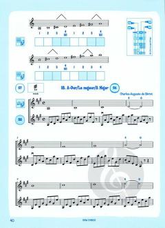 Tonleitern für Violine 1 