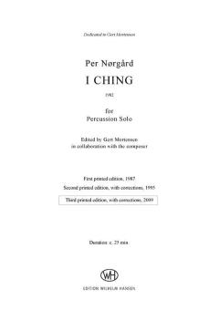 I Ching von Per Nørgård 