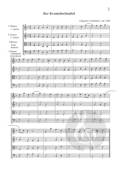 Zu dritt mit dem Glogauer Liederbuch 