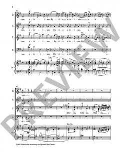 Missa sancta Nr. 2 G-Dur WeV A.5 / WeV A.4 von Carl Maria von Weber 