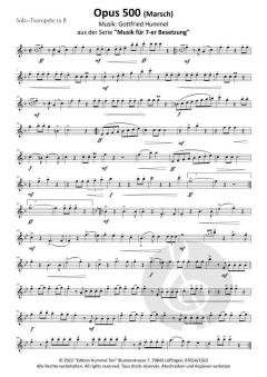 Opus 500 von Gottfried Hummel 