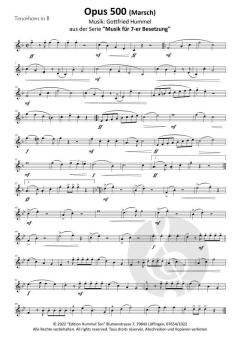 Opus 500 von Gottfried Hummel 