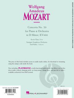 Mozart Concerto No. 20 in D Minor, KV466 von Wolfgang Amadeus Mozart 