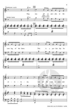 Sing Joy, All Ye People von Joseph M. Martin 