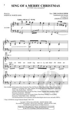 Sing of a Merry Christmas 