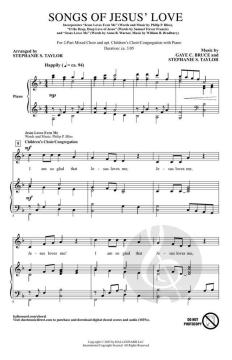 Songs of Jesus' Love von Gaye C. Bruce 