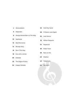 Lady Gaga - Super Easy Songbook 