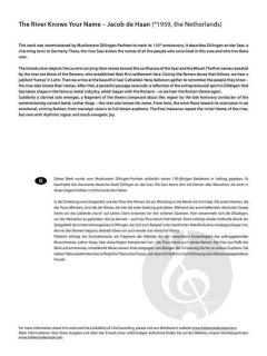 The River Knows Your Name von Jacob de Haan 