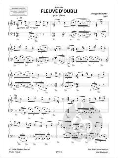 Fleuve d'oubli von Philippe Hersant 