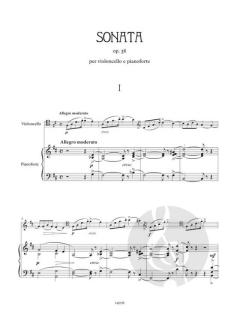 Sonata per violoncello e pianoforte von Francesco Cilea 