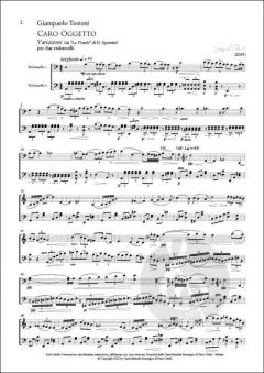 Caro Oggetto von Giampaolo Testoni 