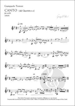 Canto von Giampaolo Testoni 
