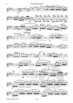 Nachtigallen-Konzert op. 361 von Wilhelm Popp 