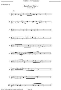 Basic Scales - Sax Workout Nr. 1 von Gernot Dechert 