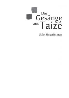 Die Gesänge aus Taizé 