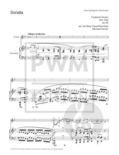 Sonata op. 65 von Frédéric Chopin 