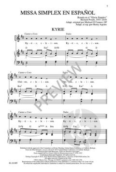 Missa Simplex en Español von Richard Proulx 