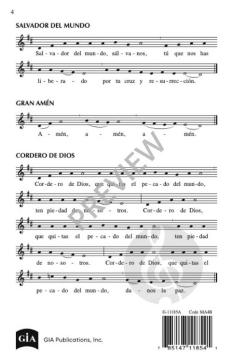 Missa Simplex en Español von Richard Proulx 