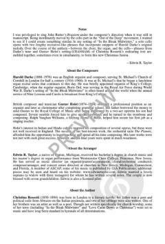 In the Bleak Midwinter von Harold Darke 