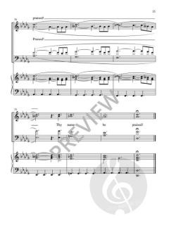 Thy Name Be Praised von James A. Glover 