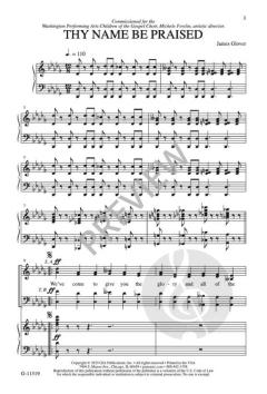 Thy Name Be Praised von James A. Glover 