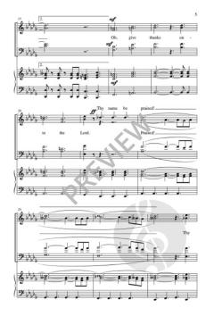 Thy Name Be Praised von James A. Glover 