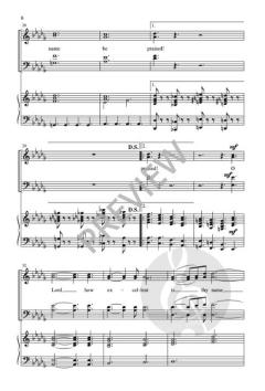 Thy Name Be Praised von James A. Glover 