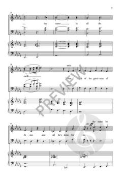 Thy Name Be Praised von James A. Glover 