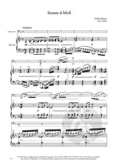 Sonate d-Moll von Emilie Mayer 