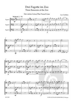 3 Fagotte im Zoo von Luc Grethen 