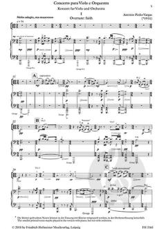 Konzert für Viola und Orchester von António Pinho Vargas 