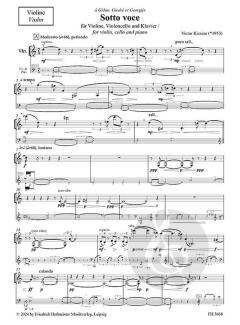 Sotto Voce von Victor Kissine 