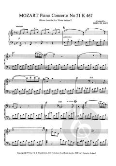 Andante from Concerto No. 21 (KV 467) von Wolfgang Amadeus Mozart 