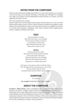 Clap Praise von Diane L. White-Clayton 