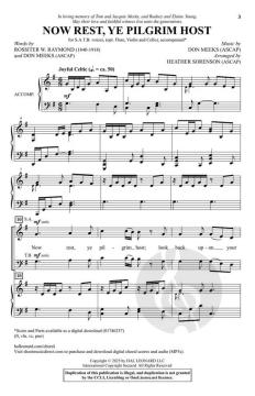 Now Rest, Ye Pilgrim Host von Don Meeks 