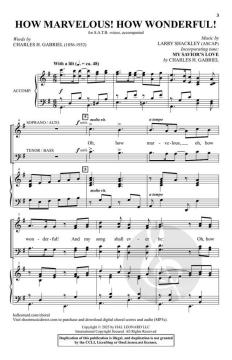 How Marvelous! How Wonderful! von Larry Shackley 