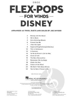 Flex-Pops for Winds: Disney 
