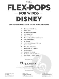 Flex-Pops for Winds: Disney 