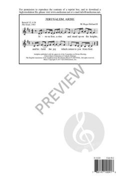 Jerusalem, Arise von M. Roger Holland II 