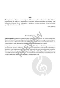 Redemption von Stan Spottswood 