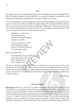 Keep On Singing von Robert Mayes 