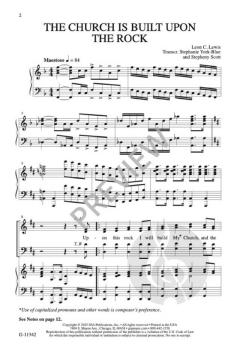 The Church Is Built Upon the Rock von Leon C. Lewis 