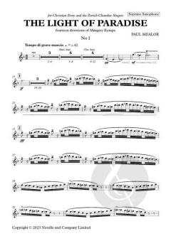 The Light of Paradise von Paul Mealor 