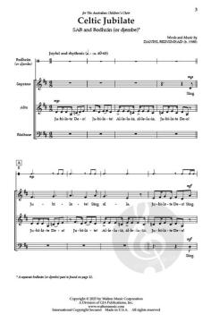 Celtic Jubilate von Daniel Brinsmead 